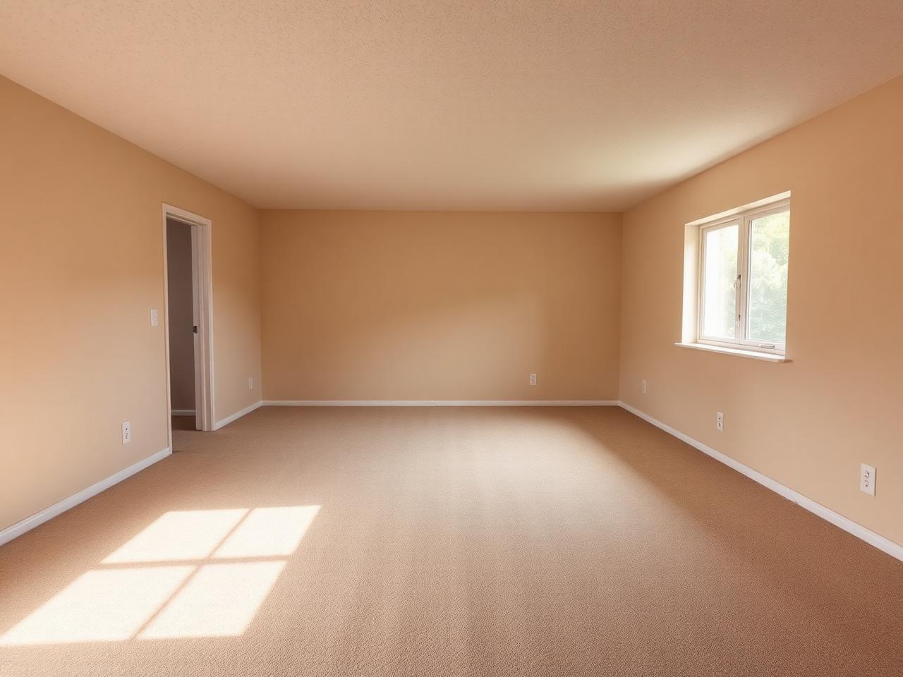 Living room transformation before